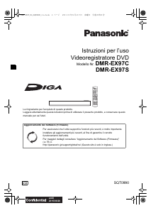 Manuale Panasonic DMR-EX97CEG Lettore DVD