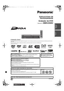 Manual de uso Panasonic DMR-EX99V Reproductor DVD
