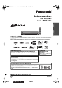 Bedienungsanleitung Panasonic DMR-EZ49V DVD-player