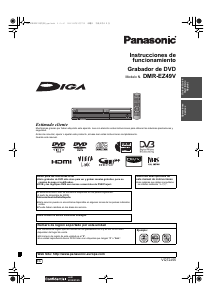 Manual de uso Panasonic DMR-EZ49V Reproductor DVD