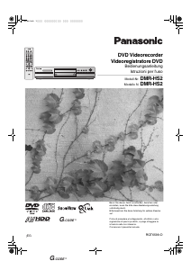 Bedienungsanleitung Panasonic DMR-HS2EG DVD-player
