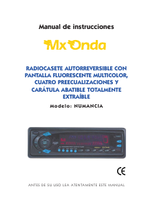 Manual de uso MX Onda Numancia Radio para coche