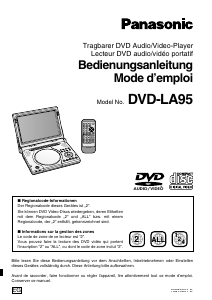 Bedienungsanleitung Panasonic DVD-LA95 DVD-player