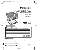 Handleiding Panasonic DVD-LS5 DVD speler