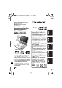 Manuale Panasonic DVD-LS50 Lettore DVD