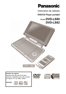 Manual Panasonic DVD-LS80 DVD player