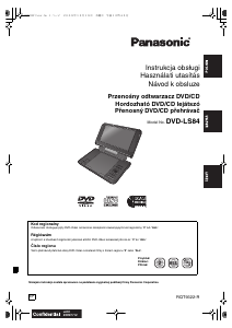 Manuál Panasonic DVD-LS84 Přehrávač DVD