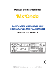 Manual de uso MX Onda Salamanca Radio para coche