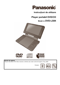 Manual Panasonic DVD-LS84 DVD player