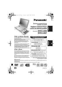 Mode d’emploi Panasonic DVD-LS87 Lecteur DVD