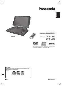 Priručnik Panasonic DVD-LS92EG DVD reproduktor