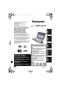 Manuale Panasonic DVD-LX110 Lettore DVD