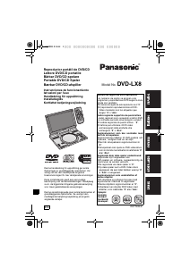 Manual de uso Panasonic DVD-LX8EG Reproductor DVD