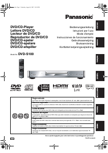 Mode d’emploi Panasonic DVD-S100 Lecteur DVD