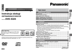 Instrukcja Panasonic DVD-S325 Odtwarzacz DVD
