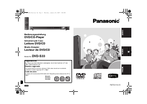 Manuale Panasonic DVD-S33 Lettore DVD