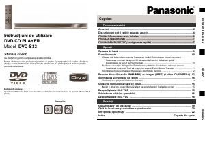 Manual Panasonic DVD-S33 DVD player