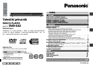 Priručnik Panasonic DVD-S42 DVD reproduktor