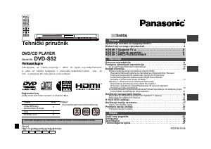 Priručnik Panasonic DVD-S52 DVD reproduktor