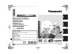 Manual de uso Panasonic DVD-S52 Reproductor DVD