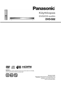 Käyttöohje Panasonic DVD-S52 DVD-soitin