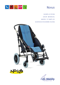 Handleiding Life and Mobility Novus Kinderwagen