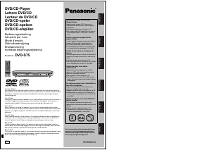 Bedienungsanleitung Panasonic DVD-S75E DVD-player