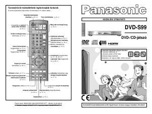 Használati útmutató Panasonic DVD-S99 DVD-lejátszó