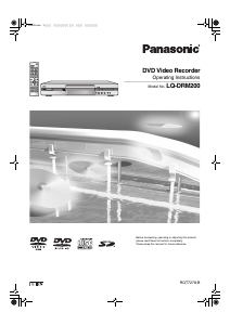 Manual Panasonic LQ-DRM200 DVD Player