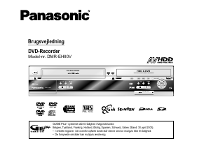 Brugsanvisning Panasonic DMR-EH80V DVD-Video kombination