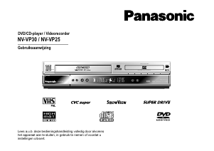 Handleiding Panasonic NV-VP25 DVD-Video combinatie