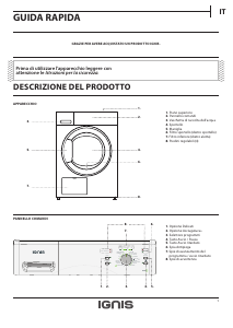 Manuale Ignis DIGX 80110 Asciugatrice