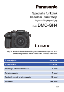 Használati útmutató Panasonic DMC-GH4A Digitális fényképezőgép