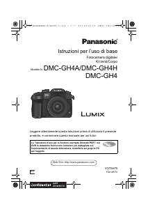 Manuale Panasonic DMC-GH4A Fotocamera digitale