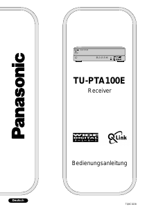 Bedienungsanleitung Panasonic TU-PTA100ES Digital-receiver