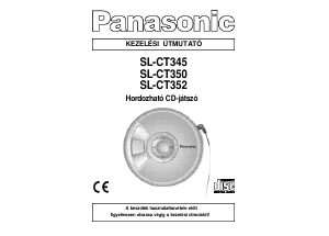 Használati útmutató Panasonic SL-CT345 Hordozható CD-lejátszó