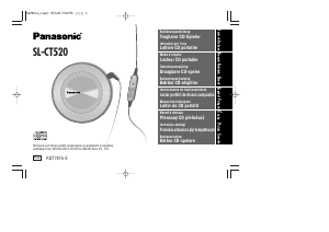 Manuale Panasonic SL-CT520 Discman