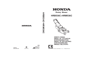 Mode d’emploi Honda HRM536C Tondeuse à gazon