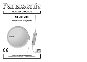 Használati útmutató Panasonic SL-CT730 Hordozható CD-lejátszó