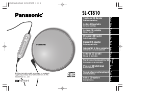 Manual Panasonic SL-CT810 Discman