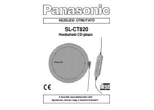 Használati útmutató Panasonic SL-CT820 Hordozható CD-lejátszó
