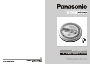 Návod Panasonic SL-J610V Discman