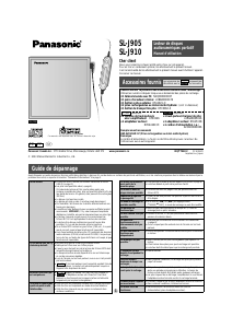Mode d’emploi Panasonic SL-J905 Lecteur CD portable