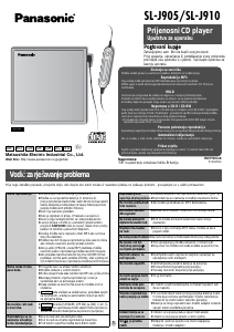 Priručnik Panasonic SL-J910 Discman