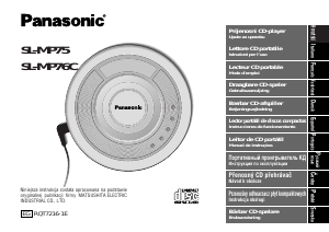 Priručnik Panasonic SL-MP75 Discman