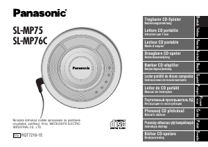 Instrukcja Panasonic SL-MP75 Przenośny odtwarzacz CD