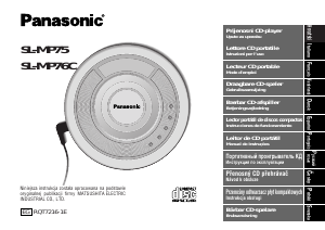 Priručnik Panasonic SL-MP76C Discman