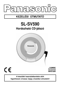 Használati útmutató Panasonic SL-SV590 Hordozható CD-lejátszó
