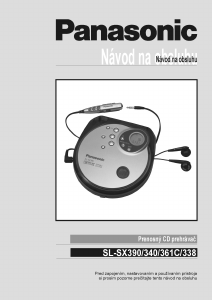 Návod Panasonic SL-SX338 Discman