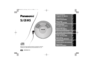 Instrukcja Panasonic SL-SX445 Przenośny odtwarzacz CD